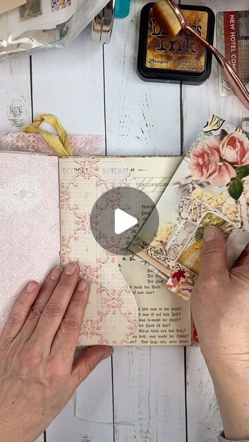 Donna Twiste on Instagram: "So cute TUTORIAL YOUTUBE  #envelopes  Digital printable images available in Etsy link  Read more below 💕 ⬇️  Come by and say hi! 💗💌  I am participating in the #100daycraftproject2024 I have a YT 📺 with soooooo much of my process videos up as well as a whole entire playlist of my first 100 day project for 2023   Hello! My name is Donna and I am a paper and fabric artist! I am excited to share with you that I have so much information on how to make and embellish Junk Journals on my YT channel! If you’d like to see what I am making or craft along come say hi!! I hope to inspire you to paper craft! I am starting from basics so if you are new to this hobby come on over and join me! I’ll spend some time refreshing and going over how I would go about things! #craft Making Junk Journals, Junk Journal Flowers, Sewing Paper Crafts, Envelope Junk Journal Tutorial, Junk Journal Embellishments Ideas, How To Make Journal, How To Make A Junk Journal, Junk Journal Videos, Junk Journals Ideas