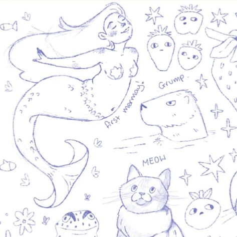 Some doodles for May! Including I think the only mermaid I have ever drawn. Every year I think I'm going to join in with Mermay and so far I never have, but consider this my one and only Mermay entry. . Photo dump: Not many photos from May but went to a lovely & very beautiful Sikh wedding, scroll for pictures! ✨ . . . . . #artoftheday #artistsoninstagram #digitalillustration #illustratorsoninstagram #digitaldoodle #doodlesofinstagram #cutedoodles #doodles #monthlydoodles #photodump Mermaid Doodle, Sikh Wedding, Illustrators On Instagram, Cute Doodles, One And Only, Art Day, Photo Dump, Digital Illustration, Mermaid