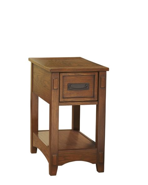 Breegin Multi Chair Side End Table (T007-319) Rustic End Table, End Table With Drawer, Furnitur Ruang Keluarga, Brown Chair, End Table With Storage, Wood End Table, Design Chair, Side End Table, Furniture Logo