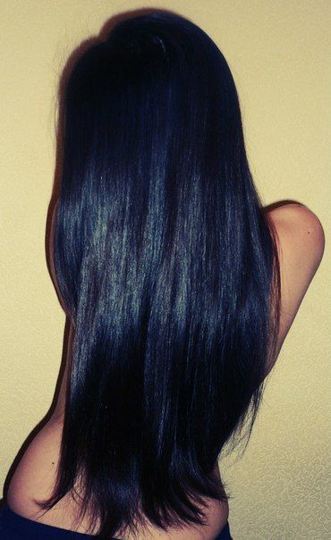 Long jet black straight silky hair Gina Lorena, Long Blue Hair, Hair Wigs For Men, Blue Black Hair, Straight Black Hair, Jet Black Hair, Long Dark Hair, Hair Colours, Long Black Hair