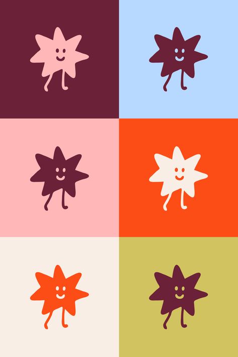 We created a custom hand drawn character as part of our branding overhaul of the nonprofit Good.Store. The character, Dot, is a stylized star, symbolizing cheerfulness, success, science, and discovery. The color palette is bold but sophisticated, including soft pink, blue, and cream contrasted by a rich plum, bright red, and chartreuse green.

Interested in seeing more of our branding work? Take a look at some of our featured projects on our website. Colour Symbolism Color Psychology, Trendy Illustration Graphic Design, Color Element Of Design, Great Color Palettes, Fun And Professional Branding, Two Color Color Palette, Creating A Color Palette, Color Pallet Design, Green And Pink Website Design