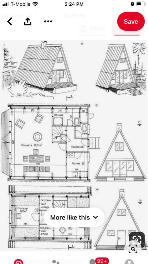 Chalet Modern, A Frame Cabin Plans, Casa Hobbit, Triangle House, A Frame House Plans, Barndominium Ideas Interiors, Barndominium Ideas Floor Plans, Cabin House Plans, A Frame Cabin