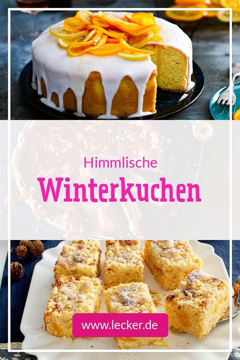 Im #Winter setzen wir beim Kuchen auf exotische Früchte, Nüsse und Schokolade! Die schönsten Rezepte für Winterkuchen. Winter Torte, Delicious Cake Recipes, Best Wordpress Themes, Premium Wordpress Themes, Wordpress Themes, Best Food, Yummy Cakes, Food Pictures, No Bake Cake