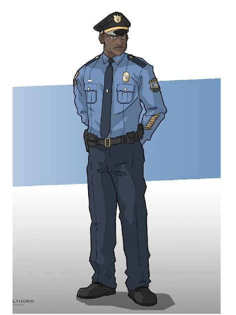 Realistic Character Design, Police Cartoon, Still Life Pencil Shading, Detective Office, Police Art, Police Men, City Of Mist, Traveller Rpg, Vampire Masquerade