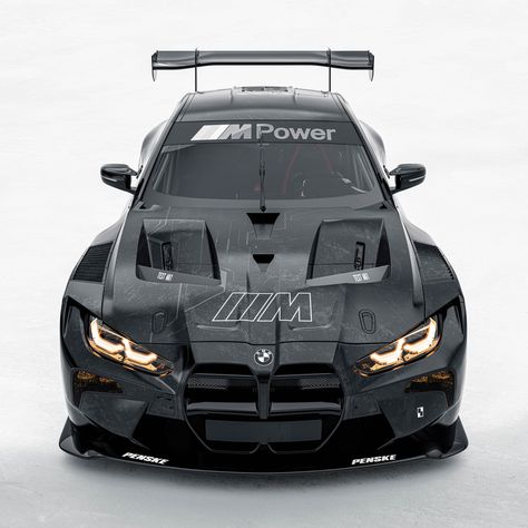 Interpretation of the New BMW M4 GT3 with a grunge stealth livery Bmw M4 Gt3, Carros Bmw, Serie Bmw, Bmw Art, Dream Car Garage, Bmw Wallpapers, Lux Cars, Porsche Gt3, Cool Car Pictures