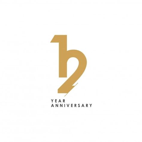 12 Anniversary, 12 Year Anniversary, Dies Natalis, 35 Year Anniversary, Birthday Logo, Juma Mubarak, Logo Youtube, Logo Instagram, 12th Anniversary