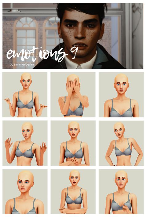 B E R L I N Sims4 Emotion Pose, Ts4 Emotion Poses, Sims 4 Shy Pose, Emotion Poses Sims 4, Sims 4 Poses Story, Sims 4 Emotions Poses, Sims 4 Emotion Poses, Sims 4 Story Poses, Gala Poses