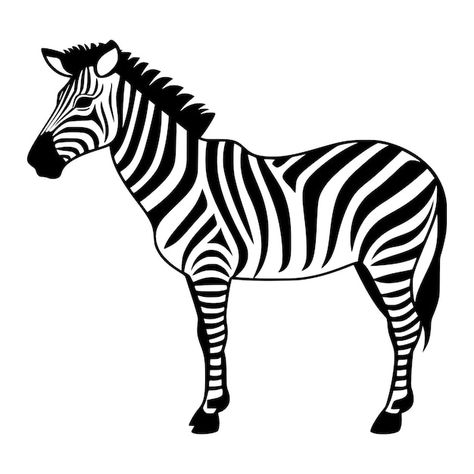 Safari Logo, Wildlife Logo, Zebra Vector, Zebra Black And White, Zebra Illustration, Zebra Painting, Logo Black And White, Duck Drawing, Logo Cartoon