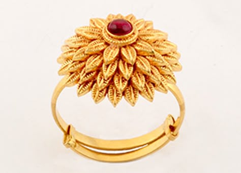 Latest Gold Ring Design For Women 2020, Antique Gold Ring Design For Women, Big Rings Indian Gold, Gold Ring Design For Women, Ring Design For Women, Gold Ring Images, Ladies Gold Rings, Gold Ring Design, Antique Gold Rings