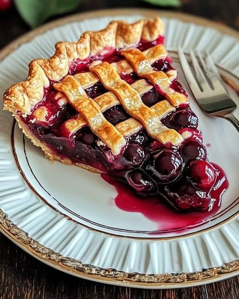 Anna Olson Recipes 🍰🌮🍝 | Sour Cherry Pie Recipe | Facebook Cherry Pie Aesthetic, Sour Cherry Pie Recipe, Anna Olson Recipes, Sour Cherry Pie, Food References, Cherry Pie Recipe, Anna Olson, Cherry Filling, Cherry Recipes