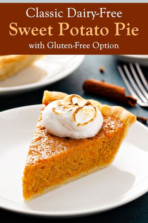 Healthy Sweet Potato Pie, Classic Holiday Desserts, Vegan Sweet Potato Pie, Potato Pie Recipe, Gluten Free Sweet Potato, Sweet Potato Pies Recipes, Paleo Recipes Dessert, Paleo Sweets, Gluten Free Sweet