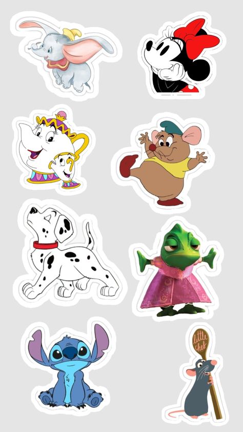 stickers Disney Disney Digital Stickers, Disney Stickers Printables, Disney Sticker, Digital Sticker, Disney