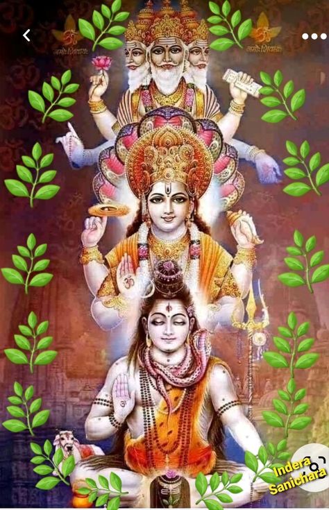 Brahma Vishnu Mahesh, God Brahma, God And Goddess, Power Of The Universe, Indian God, Shiva Parvati Images, Shiva Pics, Lord Krishna Hd Wallpaper, Lord Shiva Hd Wallpaper