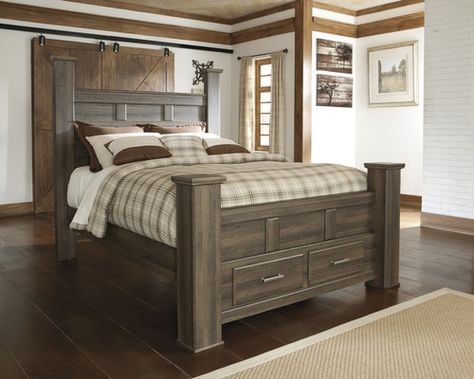 Dark Brown Bedrooms, High Bed Frame, King Poster Bed, Queen Poster, High Beds, Queen Panel Beds, King Bedroom Sets, Brown Bedroom, Bed Headboard