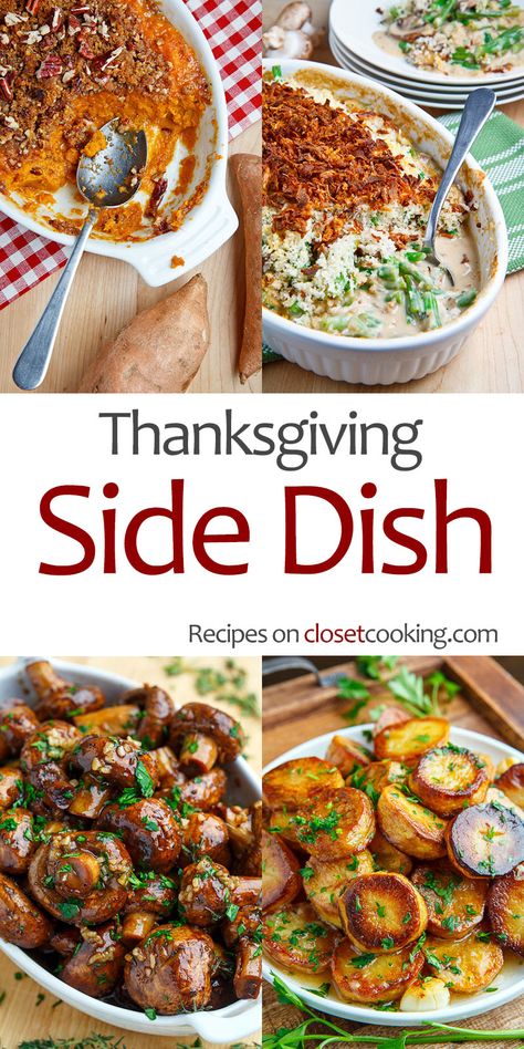 Thanksgiving Side Dish Recipes, Easy Thanksgiving Sides, Thanksgiving Recipes Side Dishes Easy, Recipes Side Dishes, Best Thanksgiving Appetizers, Thanksgiving Vegetables, Closet Cooking, Best Thanksgiving Side Dishes, Thanksgiving Side Dishes Easy