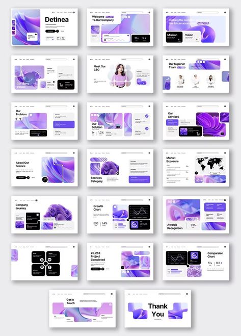 White Purple Company Profile PowerPoint Template Company Portfolio Design, Presentation Design Inspiration, Ppt Design Ideas, Powerpoint Design Ideas, Process Presentation, Powerpoint Designs, Company Profile Powerpoint, Company Profile Design Templates, Keynote Design