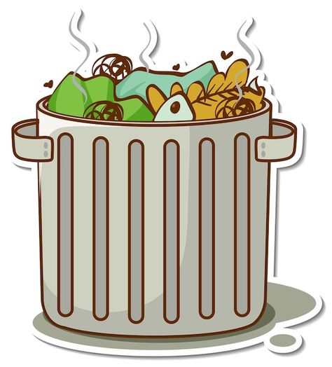 Angry Cartoon, Dumpster Rental, Waste Disposal, Cartoon Stickers, Garbage Can, Trash Can, Clip Art, Canning