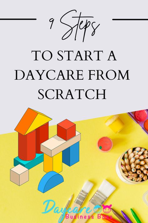 Day Care Ideas Business, Home Daycare Setup For Infants, Daycare Expenses Sheet, Open A Daycare Center, How To Start An In Home Daycare, Childcare Business Plan, Daycare Start Up Checklist, Day Care Set Up Ideas, Starting A Preschool Business