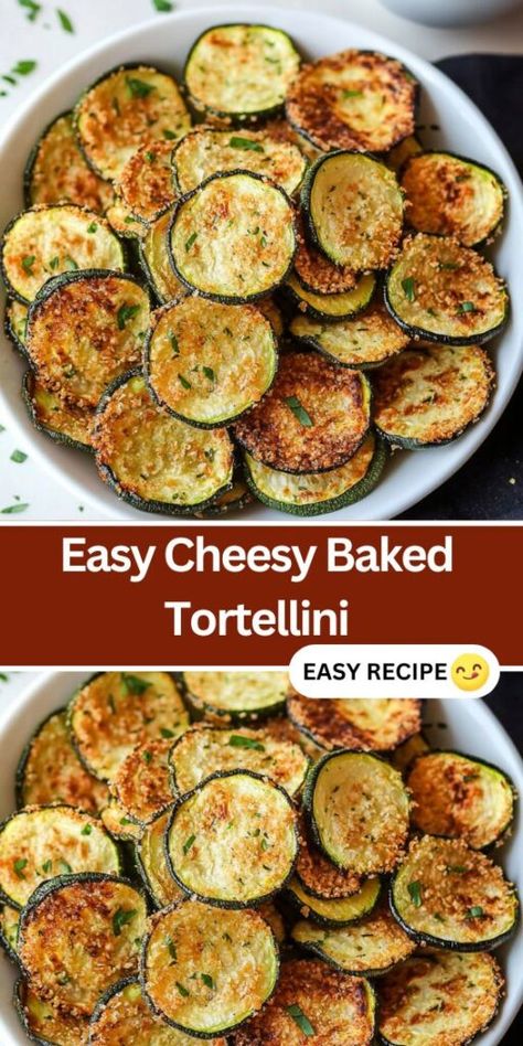 Make these easy Crispy Baked Zucchini Chips for a healthy snack or side dish. Lightly coated in parmesan and breadcrumbs, they’re baked to perfection for a satisfying crunch. This low-carb, gluten-free alternative to traditional chips is perfect for a quick appetizer or a nutritious option for keto diets. Pair with your favorite dip for even more flavor. Baked Zucchini Chips, Parmesan Zucchini Chips, Mac And Cheese Healthy, Smoked Sausage Pasta, Quick Appetizer, Zucchini Chips Baked, Tortellini Bake, Easy Mac And Cheese, Healthy Baked Chicken