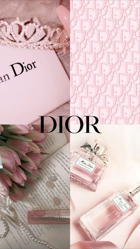 Dior Wallpaper Pink, Dior Aesthetic Wallpaper, Kate Spade Perfume, Pink Walpaper, Dior Wallpaper, Profumo Victoria Secret, Chanel Wallpaper, Dior Aesthetic, Pink Wallpaper Girly