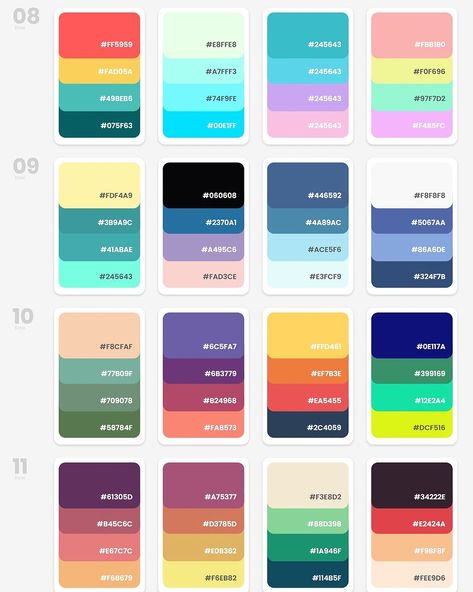 Wordpress - Aulas online - Educaçao | Paleta de cores | Instagram Canva Color Combinations, Color Pallete Code, Instagram Color Scheme Feed, Color Palette Canva, Canva Gradient, Planners 2025, Color Knowledge, Gradient Color Design, Code Color