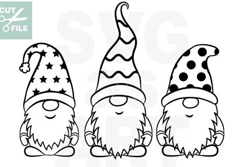 Gnome Easy Drawing, Gonks Christmas Drawing, Christmas Gnome Drawing Easy, Gonk Drawing, Easy Gnome Drawing, Gnome Drawing Simple, Cute Gnome Drawing, Christmas Gnomes Drawing, Christmas Drawing Ideas Creative