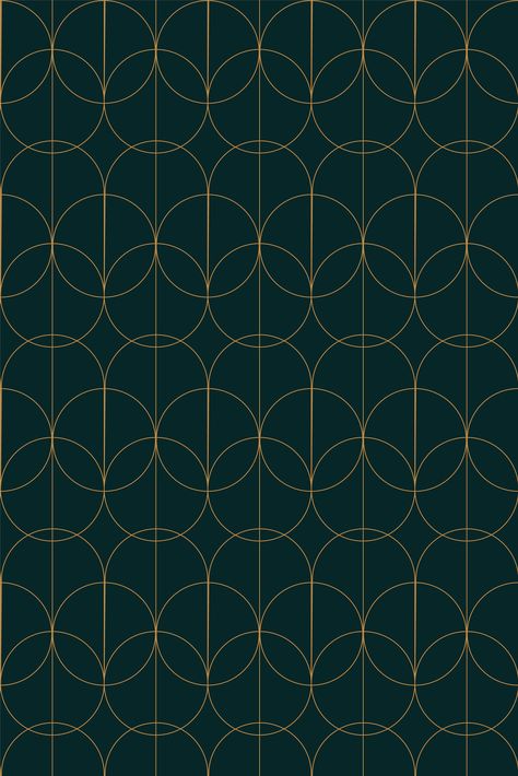 Gift paper. Luxury gold background pattern seamless geometric line circle abstract design Geometric Pattern Packaging, Art Deco Circle Pattern, Old Money Pattern, Luxury Pattern Design, Luxury Gold Background, Luxury Brand Pattern, Print Shop Ideas, Art Deco Graphic Design, Futuristic Elegance