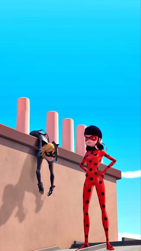 Finger Hearts, Ladybug And Chat Noir, Ladybug Und Cat Noir, Catnoir And Ladybug, Tikki Y Plagg, Mlb Wallpaper, Marinette Et Adrien, Lady Noir, Ladybug And Cat Noir