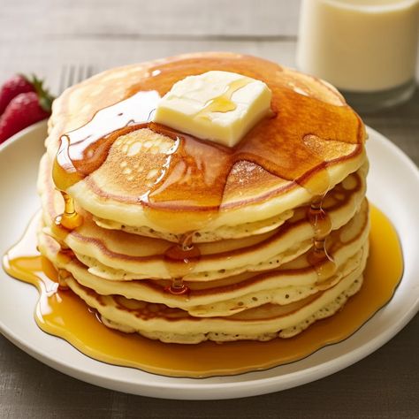 Old Fashioned Pancakes Southern Breakfast Aesthetic, Making Pancakes Aesthetic, Pancake Breakfast Aesthetic, Breakfast Pancakes Aesthetic, Pancakes Illustration, Plain Pancakes, Pancake Aesthetic, Aesthetic Pancakes, Pancake Pictures