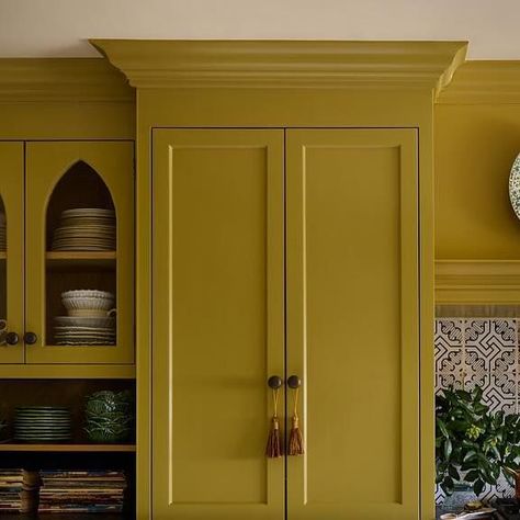 Chartreuse Cabinets, Chartreuse Benjamin Moore, Chartreuse Accent Wall, Chartreuse Ceiling, Chartreuse Interior Design, Chartreuse Wall Color, Chartreuse Green, Green Walls Kitchen Ideas, Chartreuse Furniture