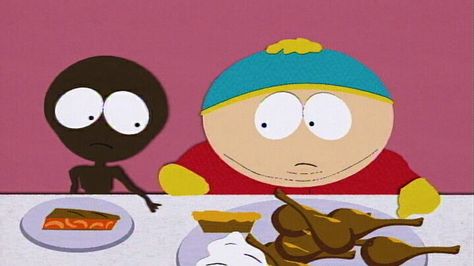 "Starvin"Marvin a stereotypical depiction of a african child on the tv series south park. Starvin Marvin, South Park Memes, Creek South Park, Eric Cartman, African Children, Pete The Cat, Character Wallpaper, Tv Characters, Cartoon Tv