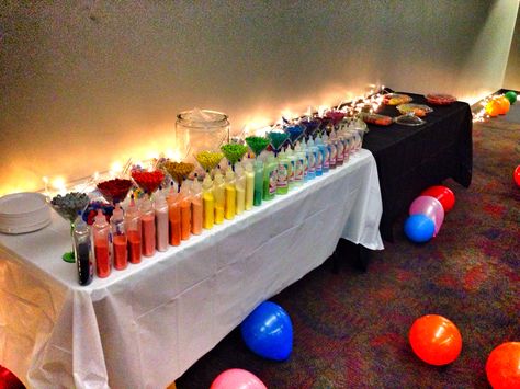 Candy Bar at Speed Dating event put on by Rebels Event board at University of Nevada, Las Vegas. Created by Ryan Romero Speed Dating Event, Event Decorations, Speed Dating, Kick Backs, Uncharted, Event Ideas, Meeting Room, Room Set, Event Decor