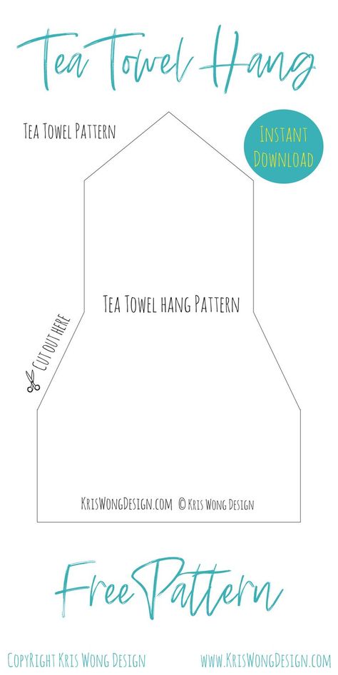 Free Tea Towel Hang Pattern // DIY // Sewing Pattern // sewing blog // free pattern // instant download Kitchen Towels Diy, Kitchen Towels Crafts, Kitchen Towels Hanging, Hanging Kitchen Towels, Tea Towels Diy, Yellow Hibiscus, Towel Crafts, Free Tea, Towel Hanger