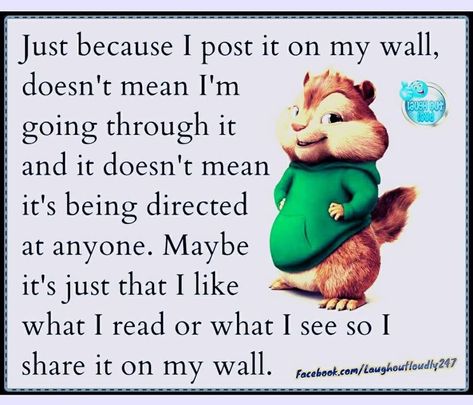 Just because i post it on my wall, doesn't mean im going through it and it doesnt mean its being directed at anyone quotes quote life facebook Quotes To Post, Going Through It, Good Morning Beautiful Gif, True Friendship Quotes, Facebook Quotes, True Friendship, Social Networking Sites, Happy Birthday Quotes, Truth Quotes