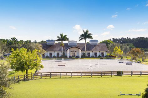 Wellington Florida Equestrian, Lucy Aesthetic, Luxury Horse Stables, Wellington Equestrian, Wellington Florida, Mansion Tour, Horse Trail, Equestrian Estate, Dream Barn