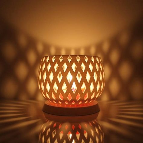 3d Print Candle Holder, 3d Printed Candle Holder, Candle Printable, Printed Candles, 3d Printing Art, 3d Printer Designs, 3d Printing Diy, 3d Printer Projects, 3d Printing Projects