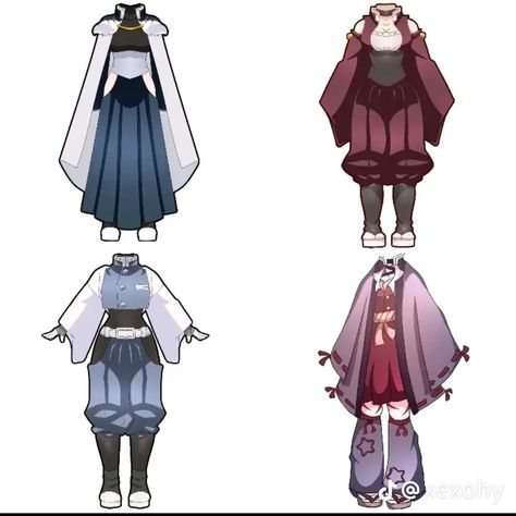 Kny Haori Ideas, Understand My Ship Template, Demon Slayer Outfits, Demon Slayer Uniform Drawing, Demon Slayer Outfit Ideas, Haori Ideas, Uniform Drawing, Ship Template, Demon Slayer Uniform