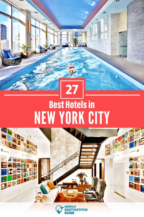 Best Hotels In Nyc, Hotels In Nyc, Theater District, Nyc Hotels, New York Hotels, City Family, Family Destinations, Family Hotel, City Hotel