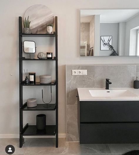 #bathroomideas #bathroomremodel Bloxburg Teen Room, Bloxburg Teen Room Ideas, Black Bathroom Storage, Clean Organized House, Aesthetic Bloxburg, Organizing House, Guys Room Aesthetic, Teen Room Ideas, Bathroom Stand