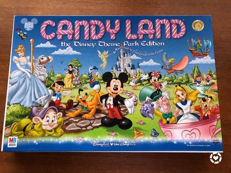 Candy Land Board Game, Candy Land Board, Candyland Games, Candyland Board Game, Disney Board Games, Disney Candy, Disney Board, Game Of Life, Disney Games