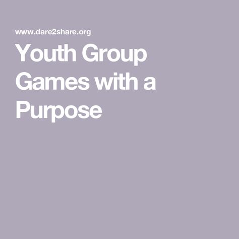 Youth Group Games with a Purpose Youth Group Games Indoor Church, Christian Youth Group Ideas, Christian Youth Games, Church Youth Group Games, Church Youth Group Activities, Fun Youth Group Games, Youth Group Lessons, Youth Ministry Games, Bible Highlighting