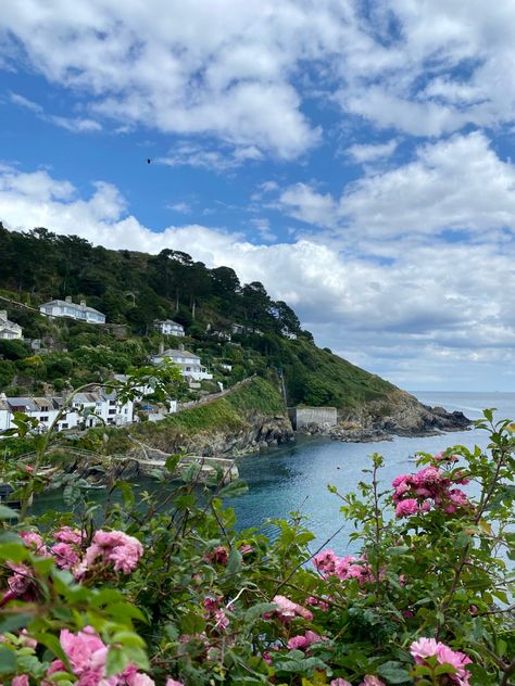 The beautiful bay of Polperro in Cornwall, UK. Have the seafood platter ar The Blue Peter. British Coastline, Polperro Cornwall, Cornwall Uk, Seafood Platter, Blue Peter, Cornwall, Seafood, Blue