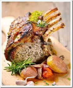 Bone In Pork Roast, Pork Rib Roast, Pork Loin Ribs, Rack Of Pork, Pork Loin Roast Recipes, Rib Roast Recipe, Pork Roast Recipes, Pork Loin Recipes, Pork Loin Roast