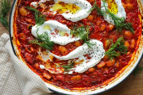 Harissa Beans, Harissa Butter, Bean Food, Salad Board, Butter Beans Recipe, Veggie Ideas, Lentil Loaf, Sourdough Toast, Beans Beans