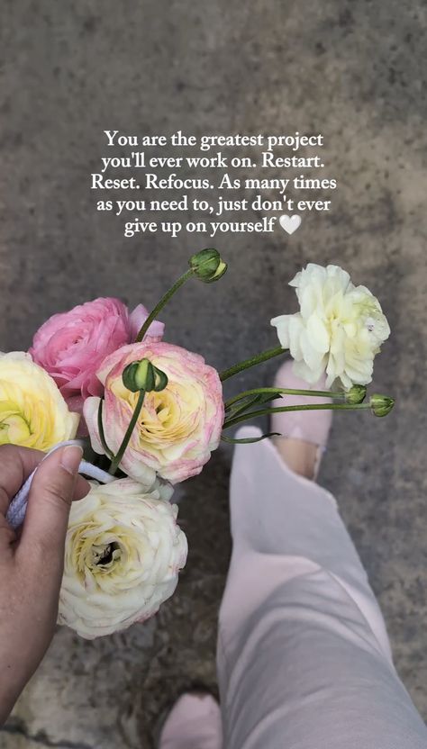 Refocus Quotes, Restart Quotes, Reset Restart Refocus, Would You Rather, Think Positive Quotes, Personal Brand, Empowering Quotes, Keep Going, Understanding Yourself