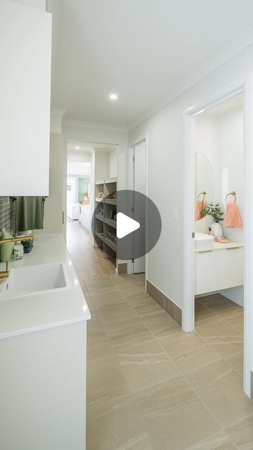 Hallmark Homes - QLD New Home Builder on Instagram: "We’ve thought of it all so you don’t have to! The ultimate kitchen to laundry home design in our Magnolia 303 🏠💙

Here at Hallmark Homes, we know how busy Queensland families live - so we’ve made sure to think of everything when it comes to designing a functional kitchen and laundry zone. With extra space such as a drop zone for the school bags and a walk-in linen cupboard, we know you’ll love exploring this design🫶🏼

#KitchenDesign #LaundryDesign #NewHomeBuilder #BuilderQueensland #WhereTheHeartIs" Hallmark Homes, Kitchen And Laundry, Laundry Design, Ultimate Kitchen, Linen Cupboard, Hidden Rooms, Drop Zone, New Home Builders, Functional Kitchen