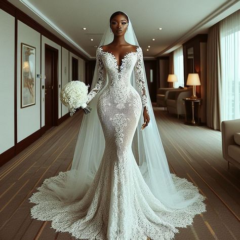 Type Of Wedding Dresses, Wedding Dress Black Women, Wedding Dresses Diamonds, Extravagant Wedding Dresses, Glam Wedding Dress, Extravagant Wedding, Classy Wedding Dress, Stylish Wedding Dresses, Pretty Wedding Dresses