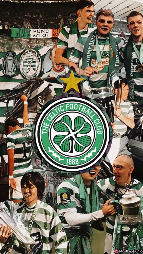 #celtic #celticfc #thebhoys thehoops #scotland #glasgow #championship #football #background #wallpaper #collage #aesthetic #oldfirm Celtic Football Club Wallpaper, Celtic Fc Wallpapers, Celtic Wallpaper, Football Collage, Wallpaper Collage Aesthetic, Football Graphic Design, Scotland Aesthetic, Celtic Football Club, Nike Logo Wallpapers