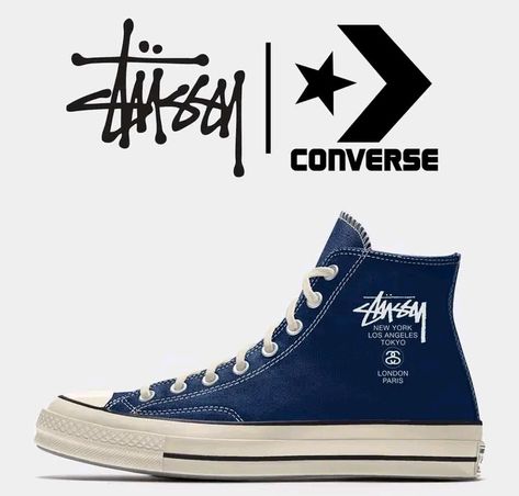 Stussy Converse, Big Men Fashion, Fresh Shoes, Hype Shoes, Swag Shoes, Comfort Color, Girls Sneakers, Big Men, Dream Shoes