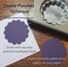 Stamping Techniques Card Tutorials, Scrapbook Punches, Paper Punch Art, Punch Art Cards, Card Making Tips, Scrapbooking Techniques, Craft Punches, Punch Board, Card Sentiments